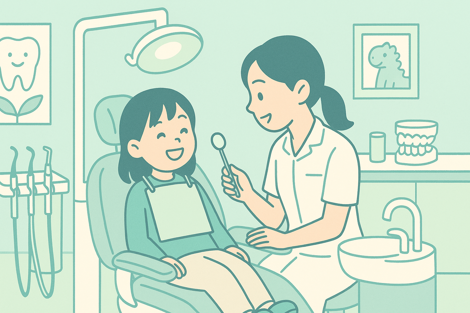 乳歯が抜けた後に永久歯が生えてこない!原因と対処法